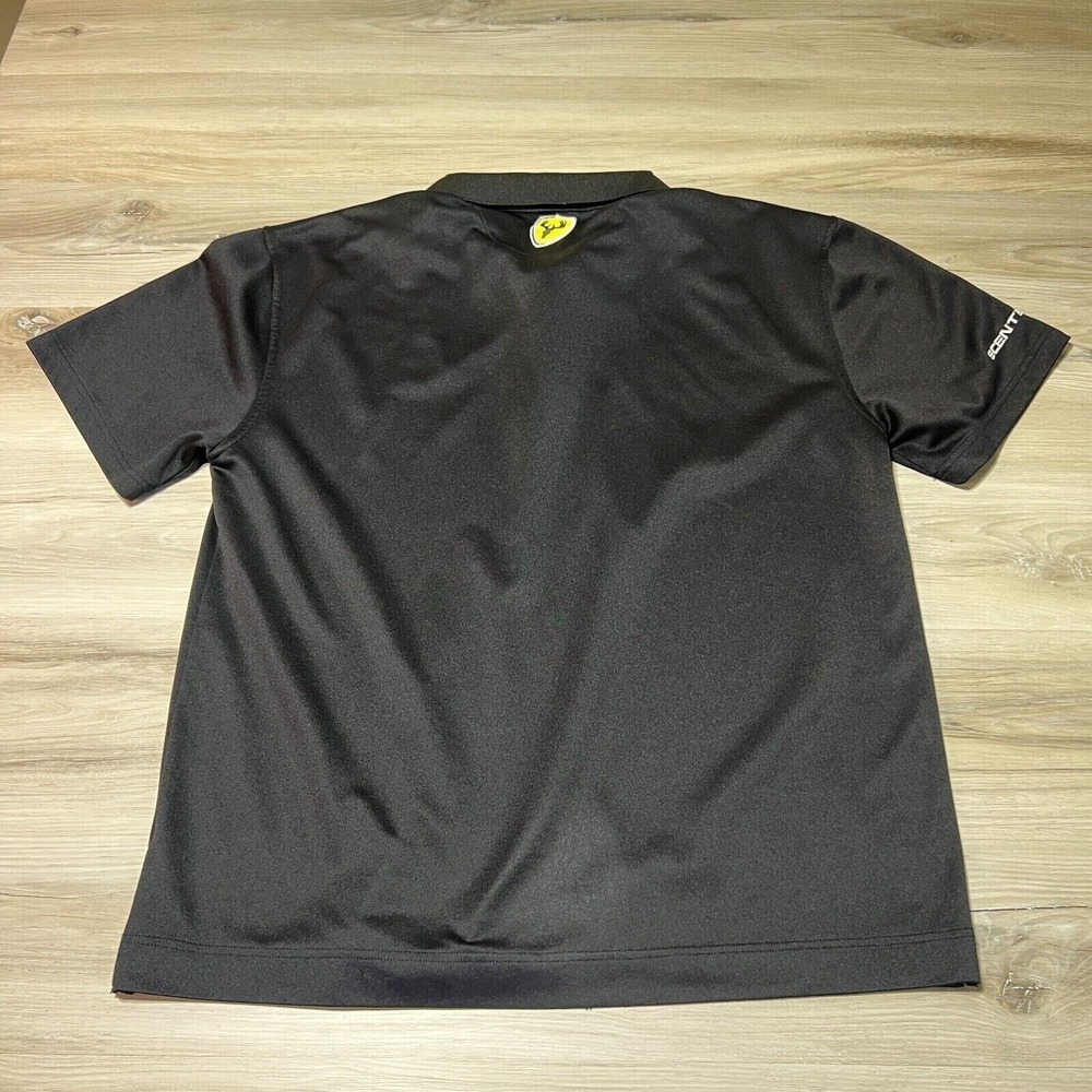 Scent Blocker Polo Shirt‎ Mens Large Black Short Sleeve Hunting Active Outdoors - Picture 2 of 6